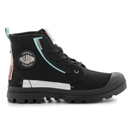 Palladium Pampa Underlayer 99183-008-M Fekete cipő