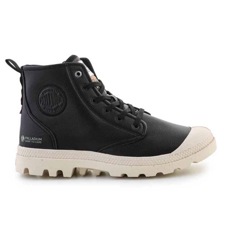 Palladium Pampa Hi Re-vegan bőr U cipő 74378-008-M fekete