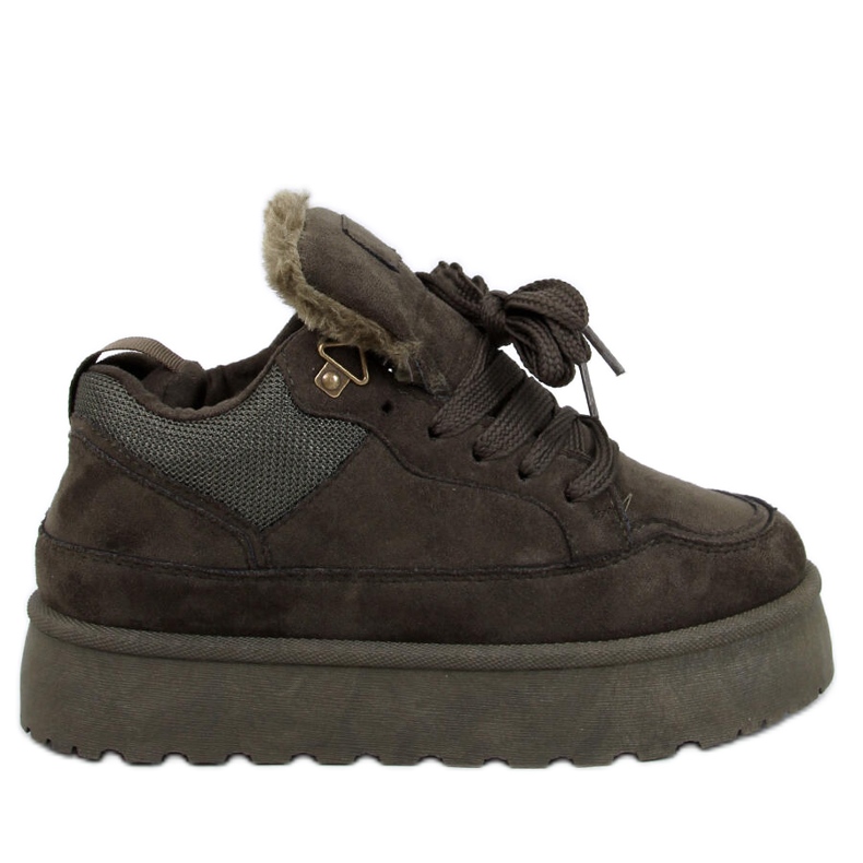 Skinner Green szigetelt platform tornacipő zöld