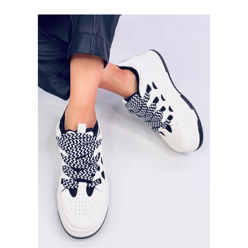 Allman Fekete női tornacipő - Inello fehér