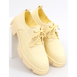 Unna Yellow magas talpú mokaszinok - Inello sárga