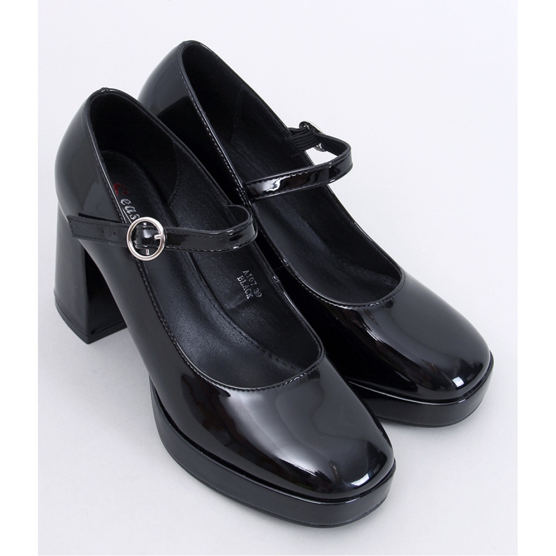 Sorel Black platformszivattyúk - Inello fekete