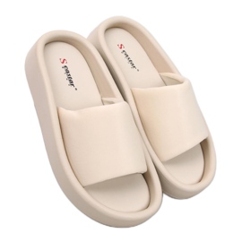 Fontes Beige puha női szandál - Inello bézs