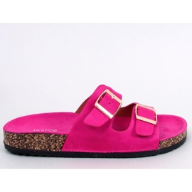Sandal Scholki parafa papucs Byrd Fuchsia - Inello rózsaszín Sandal Scholki parafa papucs Byrd Fuchsia - Inello rózsaszín