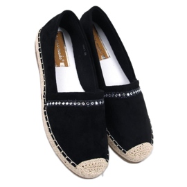 Női espadrill Etance Black - Inello fekete