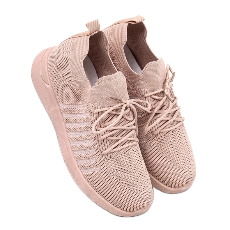 Sharpe Khaki zoknis sportcipő - Inello barna