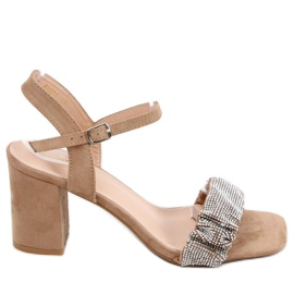 Dash Khaki széles sarkú szandál - Inello barna Dash Khaki széles sarkú szandál - Inello barna