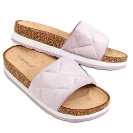 Szandál Parafa Flip-Flops Lila LS017 Lila - Inello