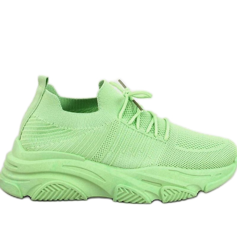 Fabre L.GREEN zoknis sportcipő - Inello zöld