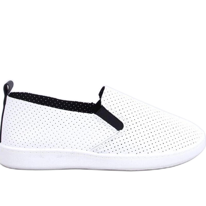 Jousse WHITE/BLACK felbújós tornacipő - Inello fekete