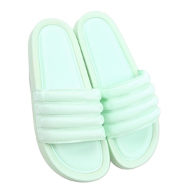 Minno LT.GREEN női flip-flop szandál - Inello zöld Minno LT.GREEN női flip-flop szandál - Inello zöld