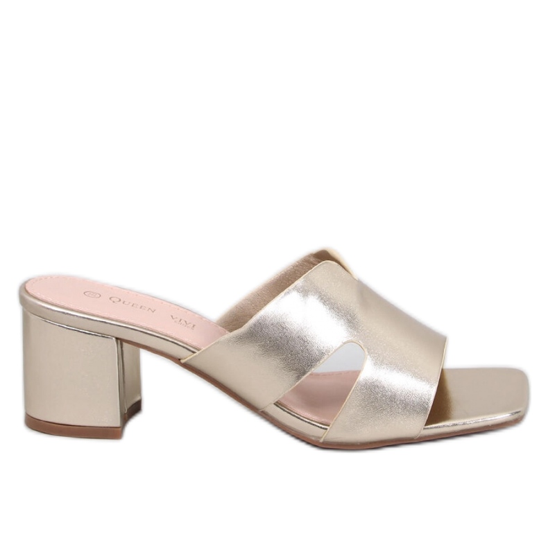 Vallon Gold magas sarkú flip-flop szandál - Inello sárga