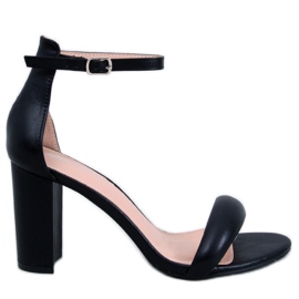 Jonah Black magas sarkú szandál - Inello fekete