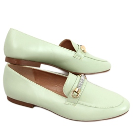 Gessa Green női mokaszinok - Inello zöld