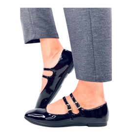 Szabadalom Mary Jane Liths Fekete balett lakások - Inello Szabadalom Mary Jane Liths Fekete balett lakások - Inello