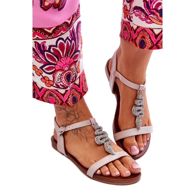 Step in style Szandál S.Barski KV-5541-42 Bézs - Lépjen stílusosan