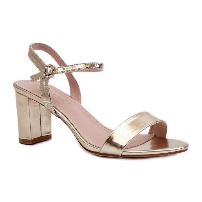 Step in style Szandál Modell Glindra 24SD98-6986 Arany - Lépjen stílusosan sárga Step in style Szandál Modell Glindra 24SD98-6986 Arany - Lépjen stílusosan sárga