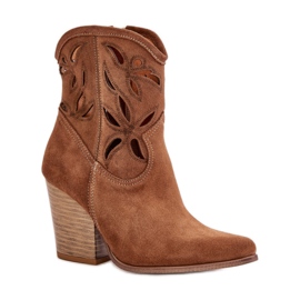 Step in style Lewski 3612 modell barna csizma - Lépjen stílusosan bézs