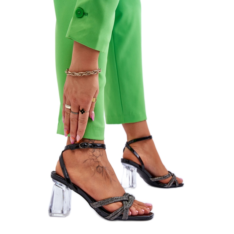 Step in style Randy MR-13 modell szandál fekete - Lépjen stílusosan