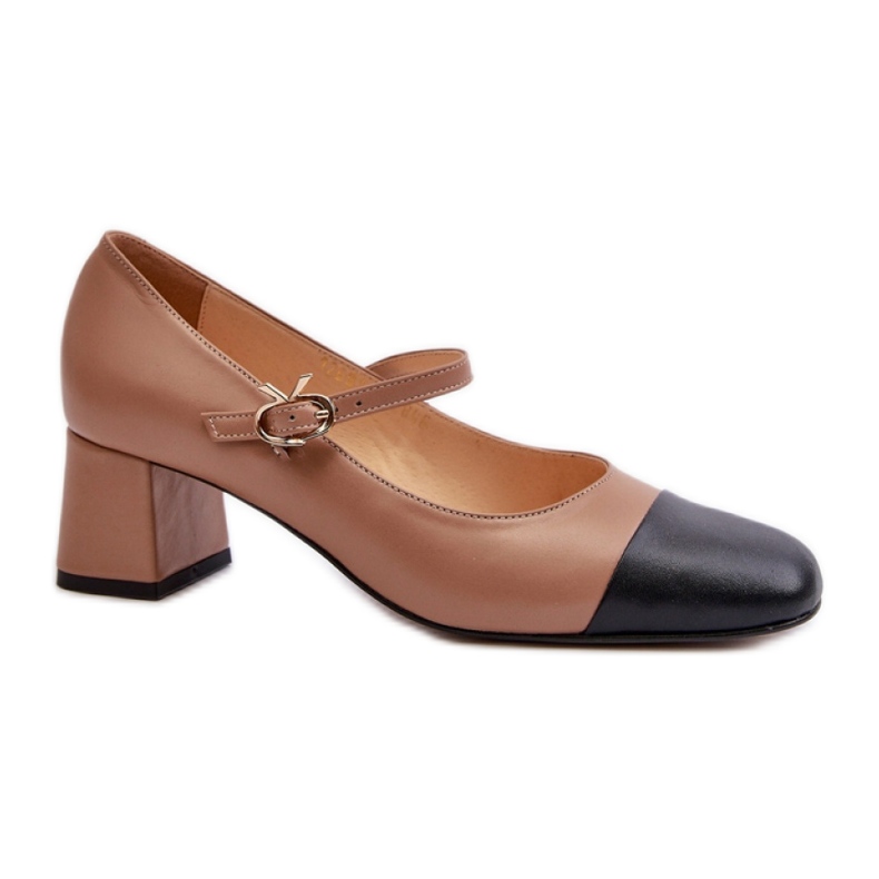 Step in style Pumps Model Laura Messi 2846 Brown - Lépj stílusosan barna