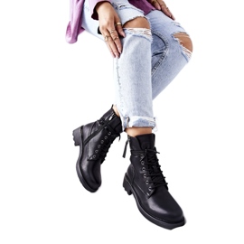 Step in style Munkáscsizma Maisa 21BT35-4226 Zöld - Lépjen stílusosan fekete