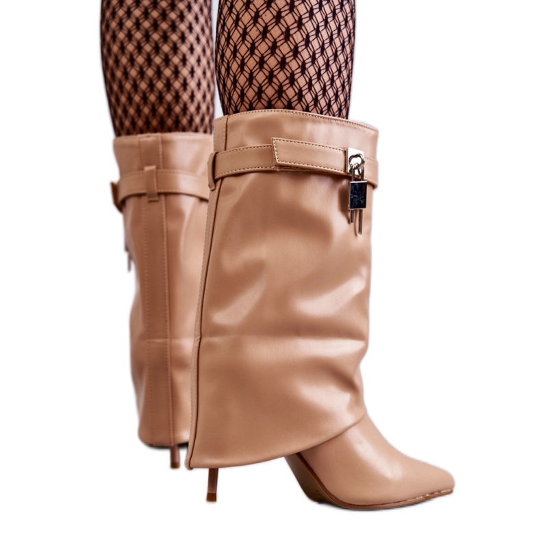 Step in style Csizma Modell Steffi O41 Beige - Lépj stílusosan bézs