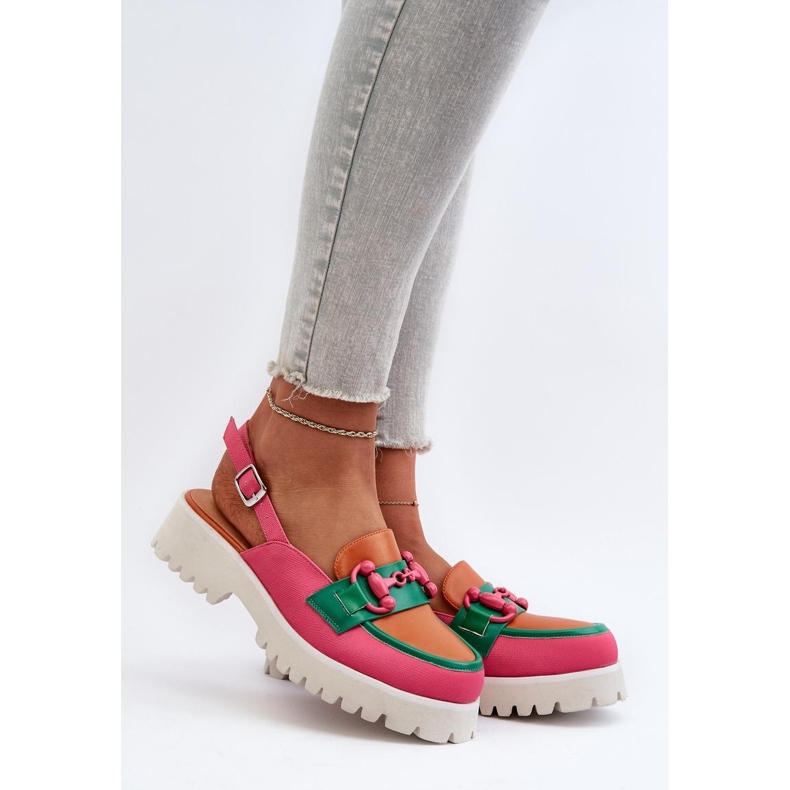 Step in style Da MR38-656 narancssárga modell szandál - Lépj stílusosan