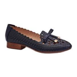Step in style Balerina cipő Nestavia ASA222-1 Navy modell - Lépj stílusosan