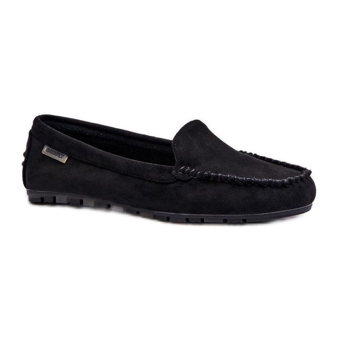 Step in style Mokaszin modell Amrutia DF937 fekete - Lépjen stílusosan