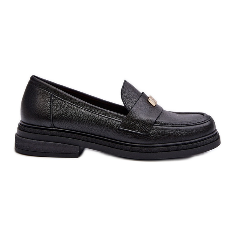 Step in style Mokaszin modell Zazoo 20165 fekete - Lépj stílusosan