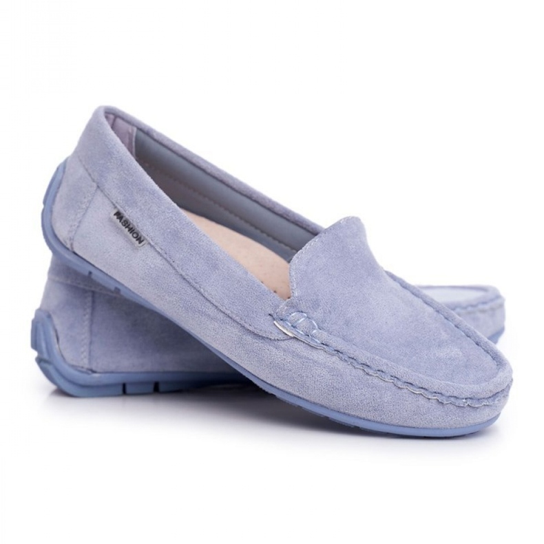 Step in style Mokaszin modell Morreno 20PB26-2190 Kék - Lépj stílusosan