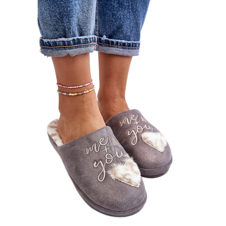 Step in style Papucsok Modell Geraja MD6003 Szürke - Lépj stílusosan