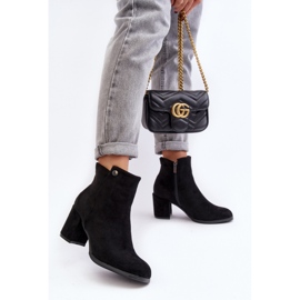 Step in style Bakancs Selela 23ZSSQ6936-11 fekete - Lépjen stílusosan