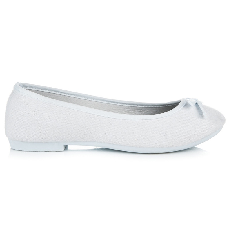 New Age Sportos balerinák masnival fehér