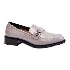 Klasszikus női szürke mokaszin Klasszikus női szürke mokaszin