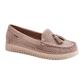 Step in style Mokaszin modell Tinami HH503-8 Beige - Lépjen stílusosan bézs