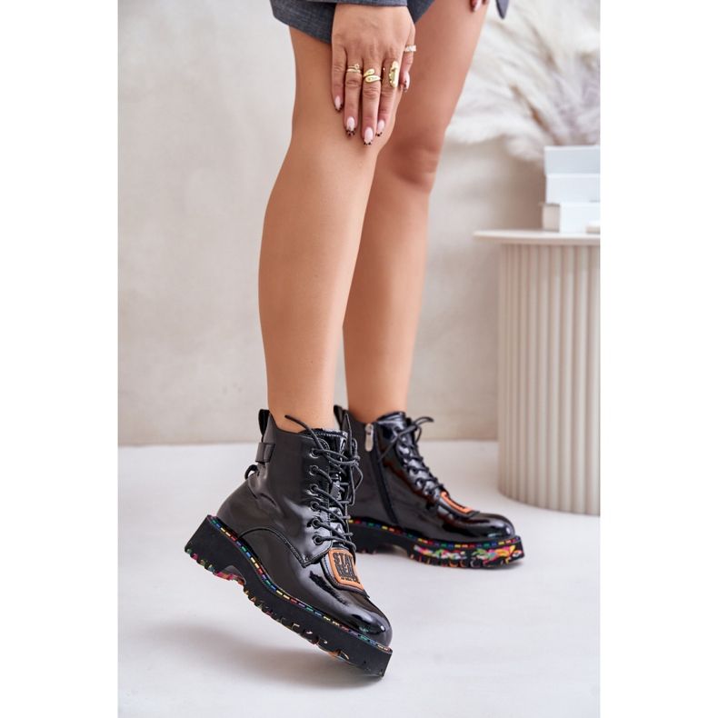 Step in style Trappers Modell Artiker 55C0517 Fekete - Lépj stílusosan