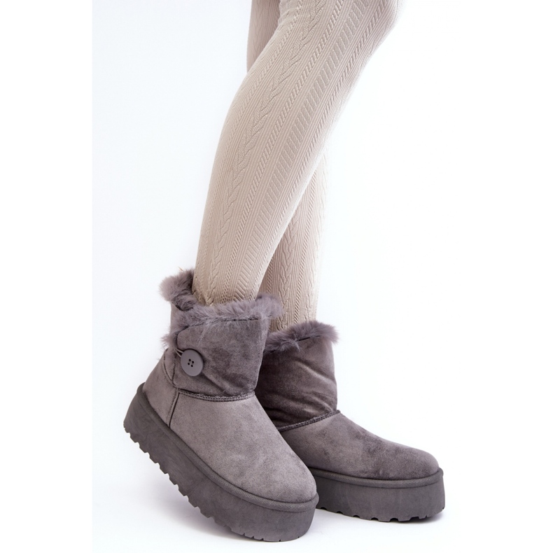 Step in style Hócsizma Wikasem 85-925 Szürke modell - Lépjen stílusosan