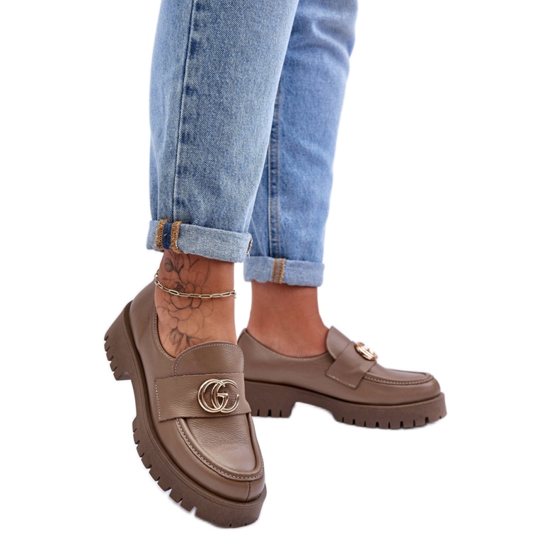 Step in style Cipők Modell Rosefalls 20153 Sötétbézs bőr - Lépj stílusosan Step in style Cipők Modell Rosefalls 20153 Sötétbézs bőr - Lépj stílusosan