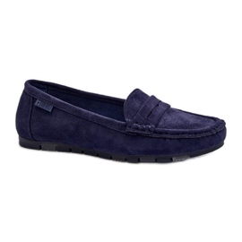 Step in style Mokaszin modell Big Star NN274931 Memory Foam System Navy - Lépjen stílusosan