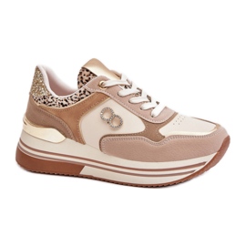 Step in style Sportcipők Modell Debizia YY-6 Beige - Lépj stílusosan bézs
