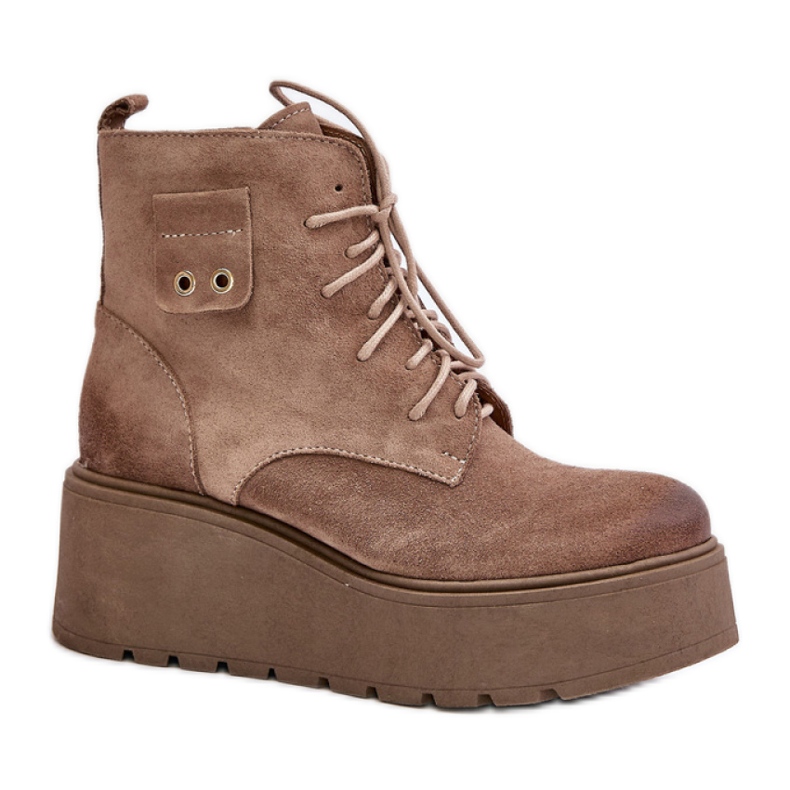 Step in style Zazoo 60499 bézs modell csizma - Lépjen stílusosan