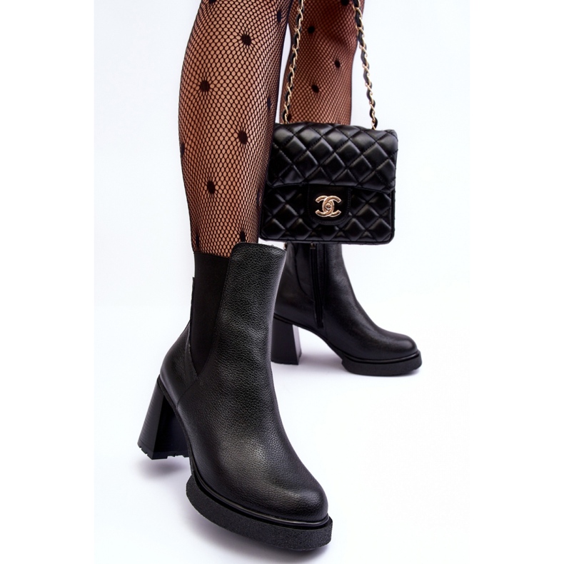 Step in style Csizma Modell Lemar Liresa 60440 Fekete - Lépj stílusosan