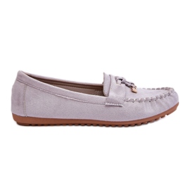 Step in style Mokaszin modell Good Time ZA28P szürke - Lépj stílusosan