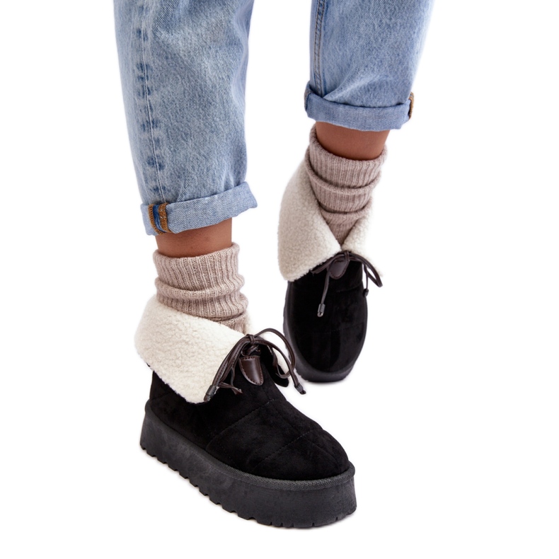 Step in style Hócsizma Olimuka VL212P fekete modell - Lépj stílusosan