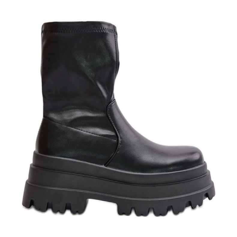 Step in style Bokacsizma Florinara 52062 fekete modell - Lépj stílusosan