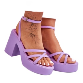 Step in style Shemira 78-130 Violet modell szandál - Lépjen stílusosan ibolya
