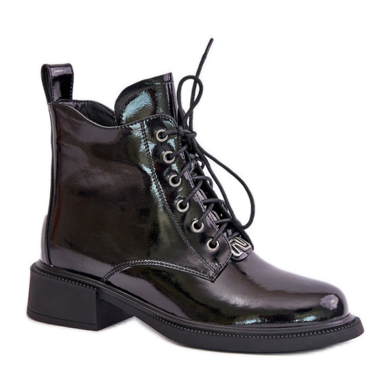 Step in style Bakancs Modell Bellani 24BT15-7475 Fekete - Lépjen stílusosan