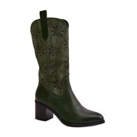 Step in style Csizma Modell Nevilos RMR2337-11 Zöld - Lépj stílusosan