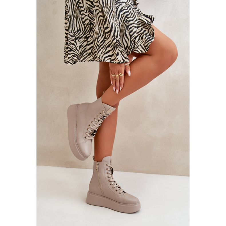 Step in style Workers Model CheBello 4294 Beige - Lépjen stílusosan bézs Step in style Workers Model CheBello 4294 Beige - Lépjen stílusosan bézs